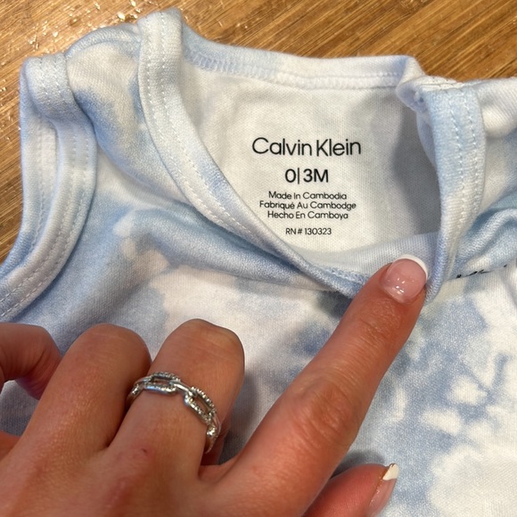 NWOT Calvin Klein onesie - Picture 3 of 6